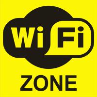 Samolepicí fólie WIFI ZONE bez textu