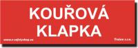 Kouřová klapka (doplňkový text) - Plast