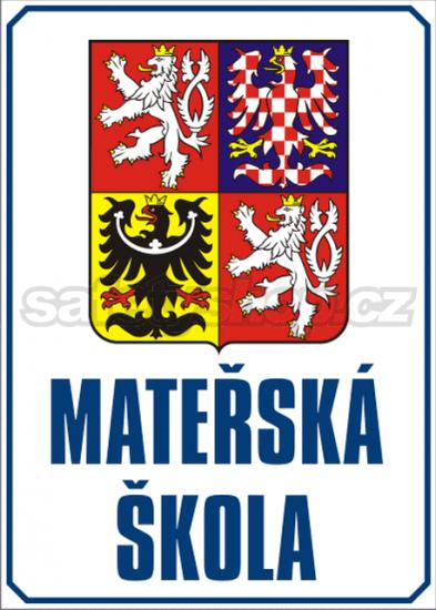 Mateřská škola + znak