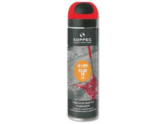 Značkovací reflexní sprej FLUO TP Soppec 500ml - ČERVENÝ-Výprodej